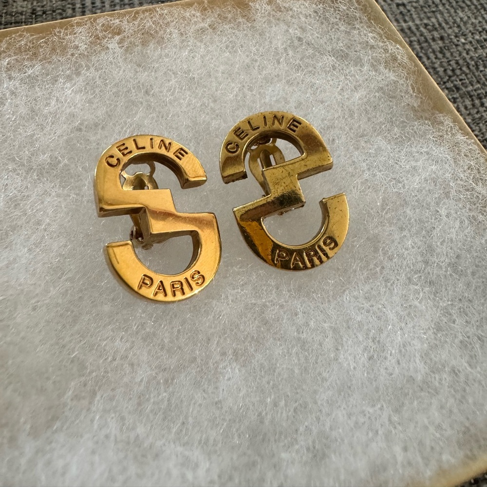 Celine Clip on earrings